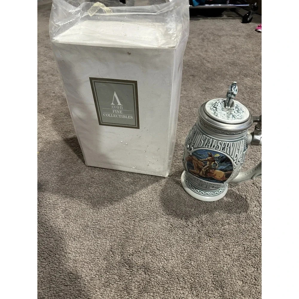 1996 United States Postal Service Beer Stein by Avon Collectible USPS Mail Carri